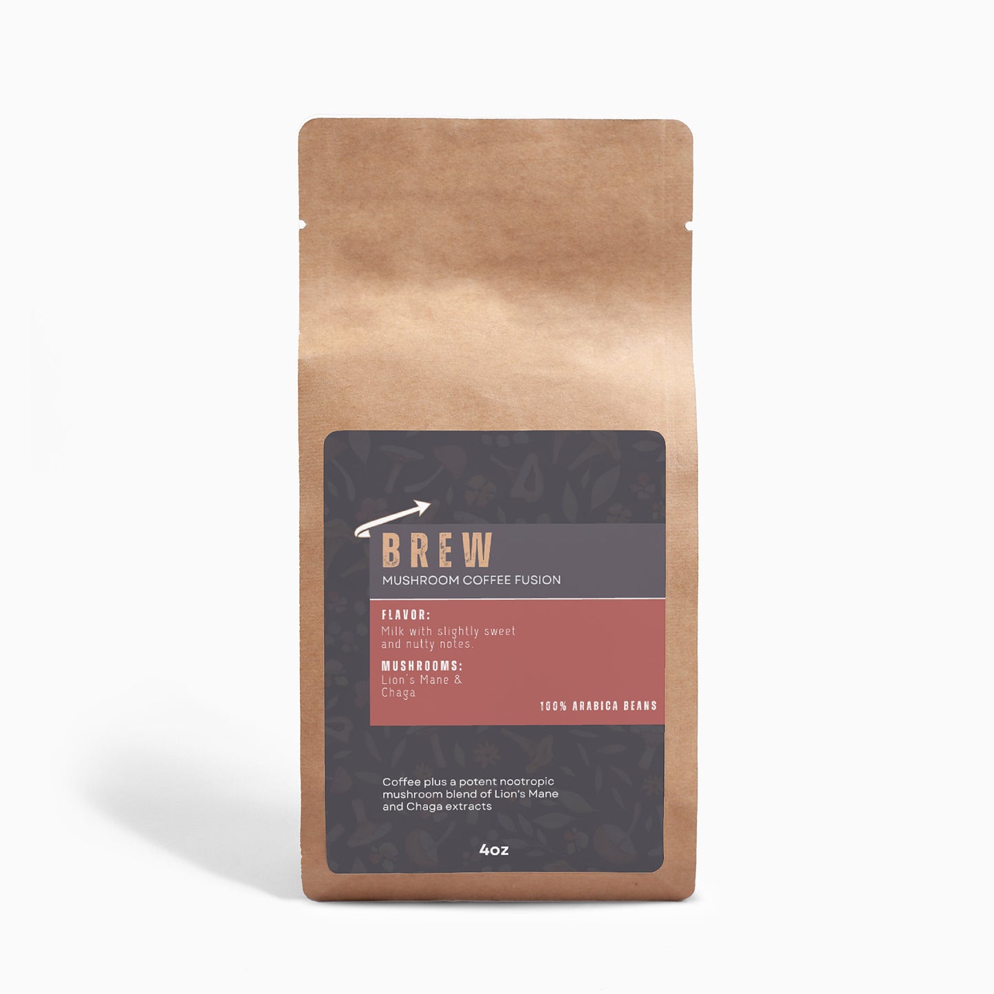 BREW | Coffee with Lion’s Mane & Chaga 4oz